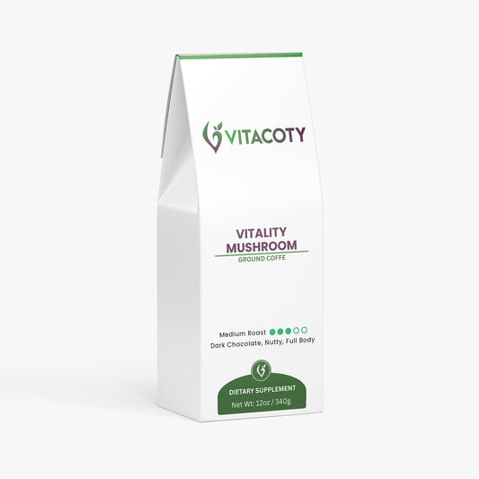 Vitality Mushroom Coffee (Medium Roast)
