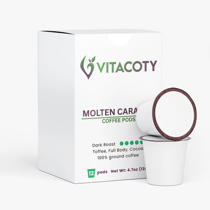 Molten Caramel Coffee Pods (Dark Roast)