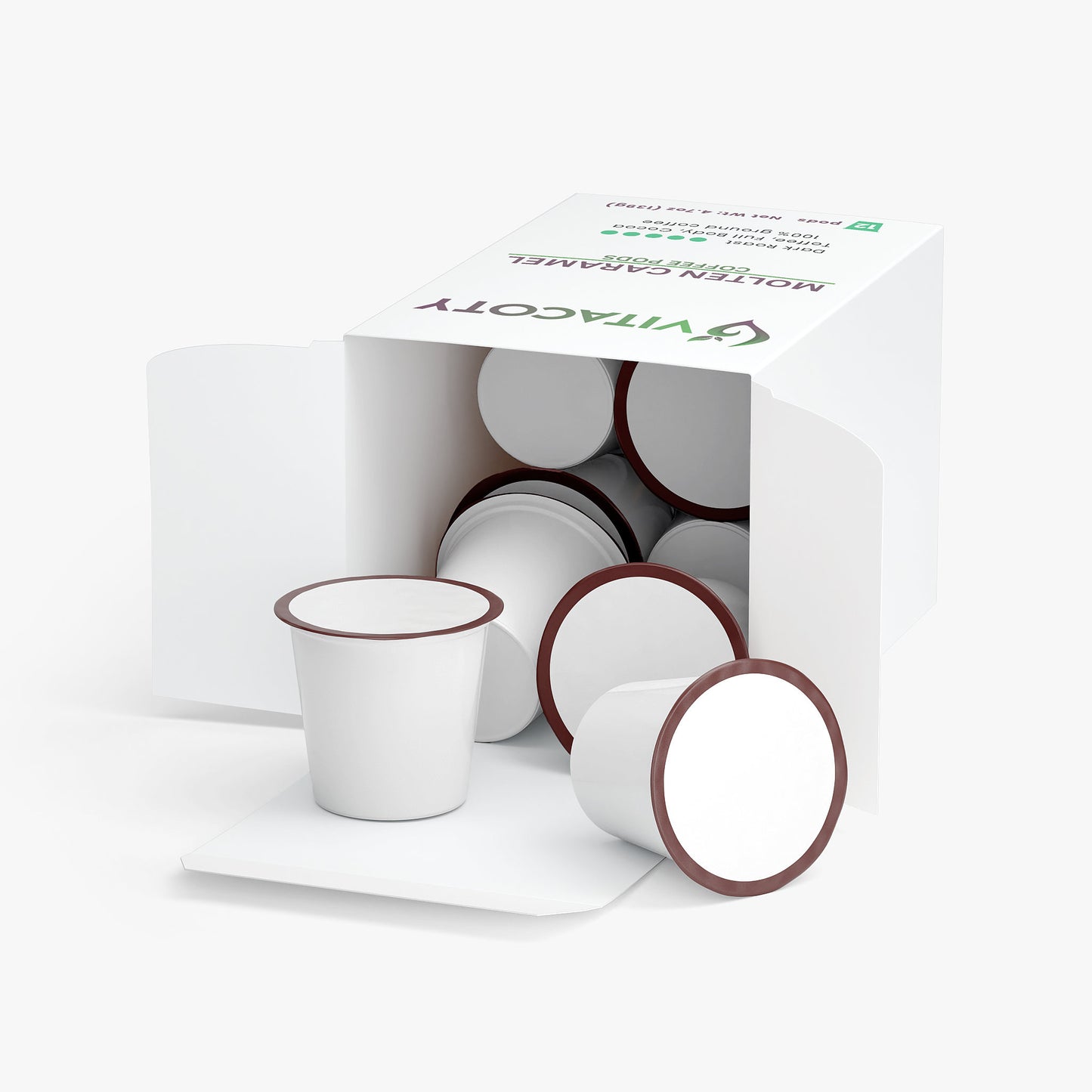 Molten Caramel Coffee Pods (Dark Roast)