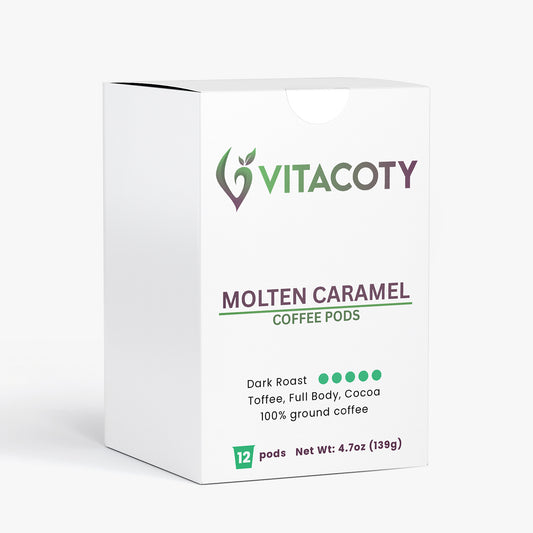 Molten Caramel Coffee Pods (Dark Roast)