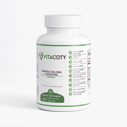 Ginkgo Biloba + Ginseng
