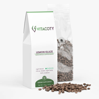 Café glaseado de limón (tostado ligero)