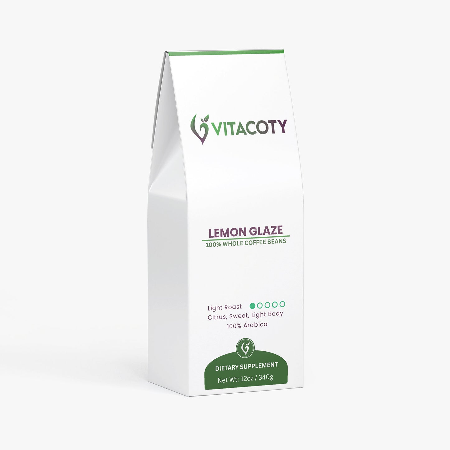 Café glaseado de limón (tostado ligero)