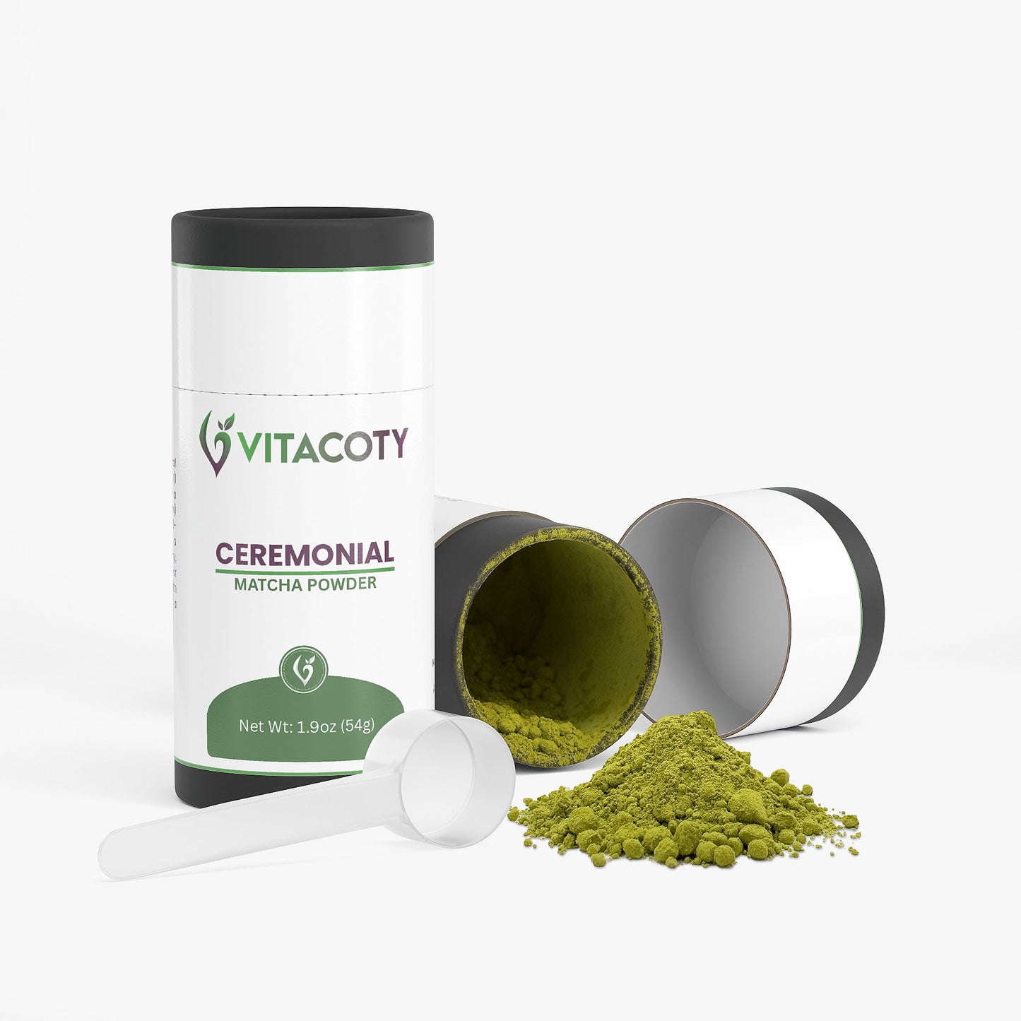 Polvo de matcha ceremonial