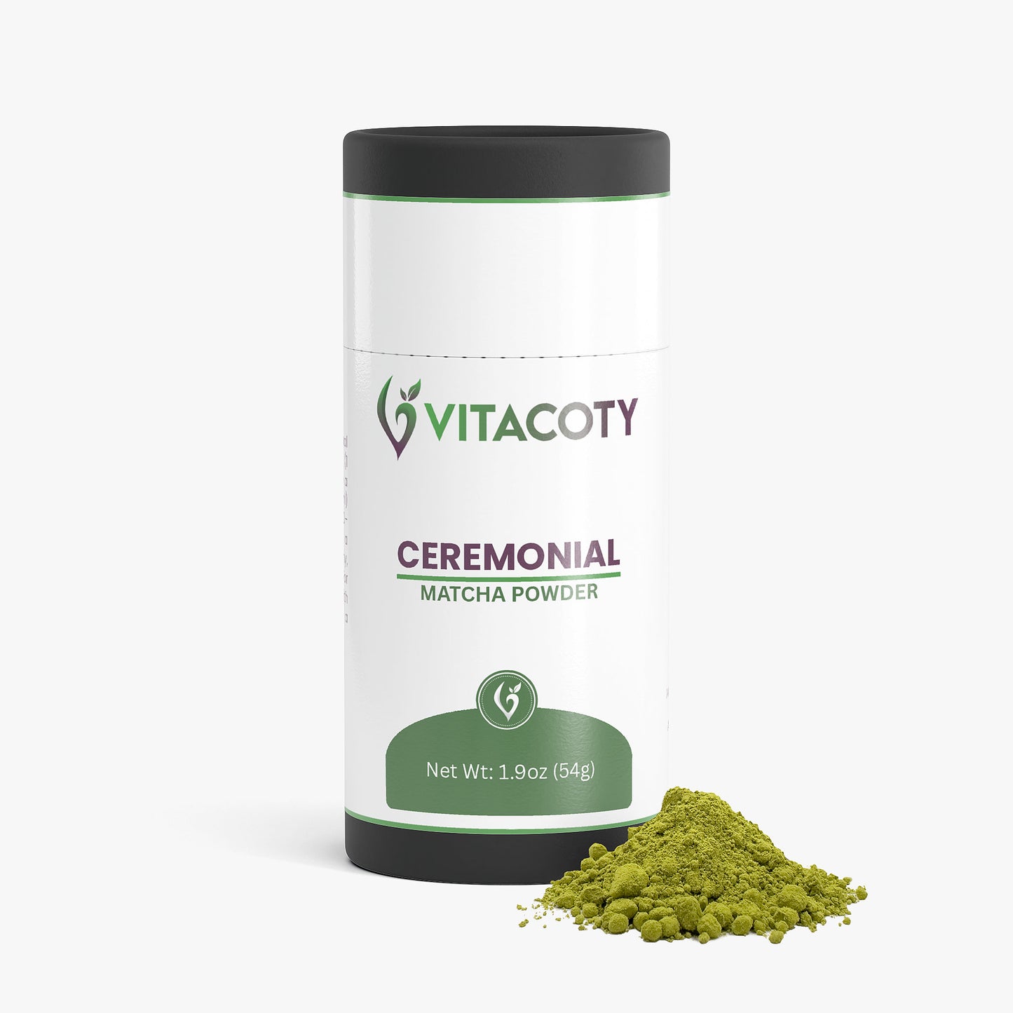 Polvo de matcha ceremonial