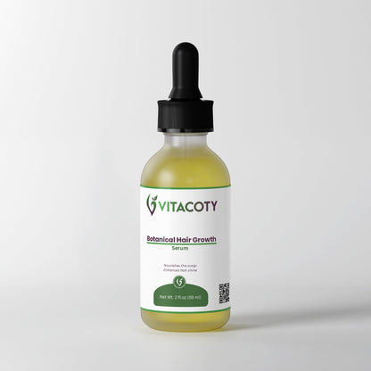 Suero botánico para el crecimiento del cabello