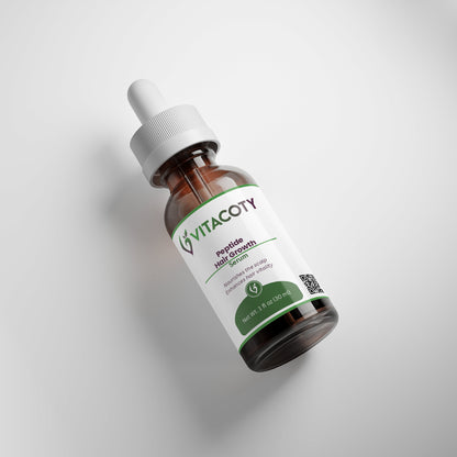 Suero peptídico para el crecimiento del cabello
