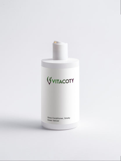 Acondicionador brillante, vetiver verde ahumado