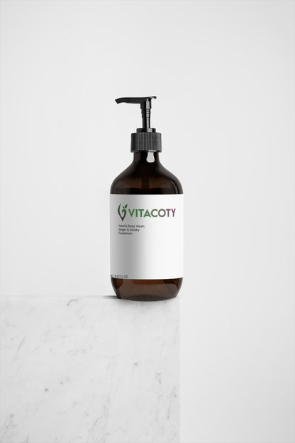 Gel douche mains et corps, gingembre et cardamome fumée